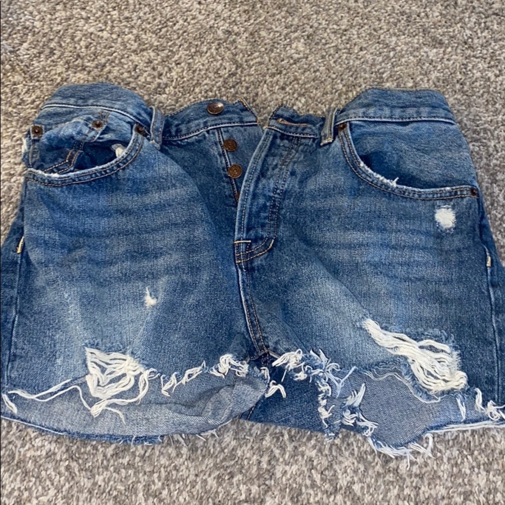 Free people WORN ONCE shorts